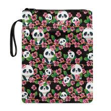 Book Lovers Gift Book Sleeve with Waterproof Pocket Polyester for Friend Paperbacks Notebook Book Bible Carrying Case Washable 8.66 x 11.42