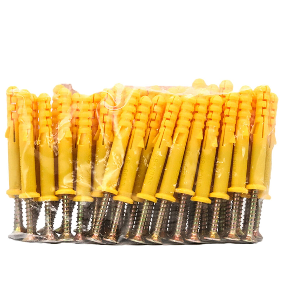 40Pcs Stainless Steel Expansion Screws M630 Wall Anchors And Screws For Drywall 9362892485305