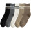 Mens Athletic Cotton Socks Five Pack Ankle Sock 1