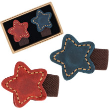 2pcs Magnetic Leather Bookmarks – Handmade Magnet Clips for Women, Men, Students, Teachers & Book Lovers – Gift Set