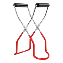 Canning Gripping Tongs Stainless Steel Canning Jar Lifter For Home Kitchen Kitchen Essentials (Red)