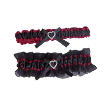 Lace Wedding Garters for Bride Pearl Stretch Prom Garter, Women Wedding Bridal Legs Garter Set