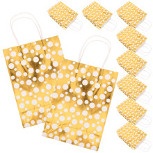 unbranded 10 Pcs Birthday Bags Party Favor Tote Baking Wrapping Pouch