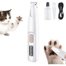 2025 Upgraded Cat Trimmer – Micro Precision, LED Light, Low Noise, Waterproof & Rechargeable; Compatible with Paws, Ears, Rump, Face, Eyes