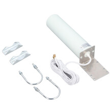 Hochgewinnige 12dBi Antenne mit 5-Meter-Kabel, 698–2700 MHz, SMA-Stecker, omnidirektional
