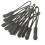 Handbag Zipper Puller Black 20 Pcs 1