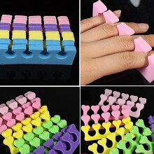 10Pcs Women/Men Finger Toe Separators, Sponge Separator for Nail Art Pedicure