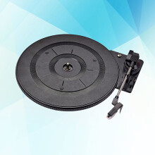 High Performance Vintage Vinyl Record Player Turntable with Durable Plastic Material