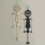 Boho macrame wall hanging white skull tapestry 42 inch 1