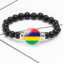 Acrecean Beaded Bracelet, Acrylic, Africa Countries