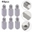 Richlink Square Metal Drive Pin Stud Mixer Replacement for 1