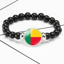 Acrecean Beaded Bracelet, Acrylic, Africa Countries