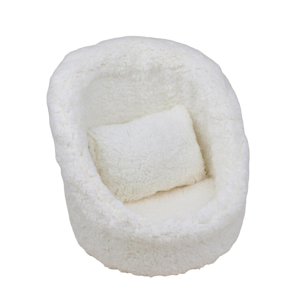 Comeet Photography Prop, Newborn Photoshooting Props Posing Plush Sofa Chair Photography Backdrop Furniture Photo Accessories Infant Shower 9558830265003