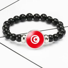 Acrecean Beaded Bracelet, Acrylic, Africa Countries