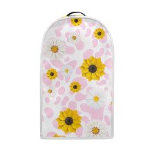 Elegante copertura antipolvere per frullatore da cucina in poliestere con motivo girasole