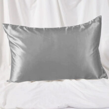 Ice Silk Summer Pillowcase, Breathable Polyester Fiber Cover, Sweatproof Hotel-Style Pillow Protector for Home Use