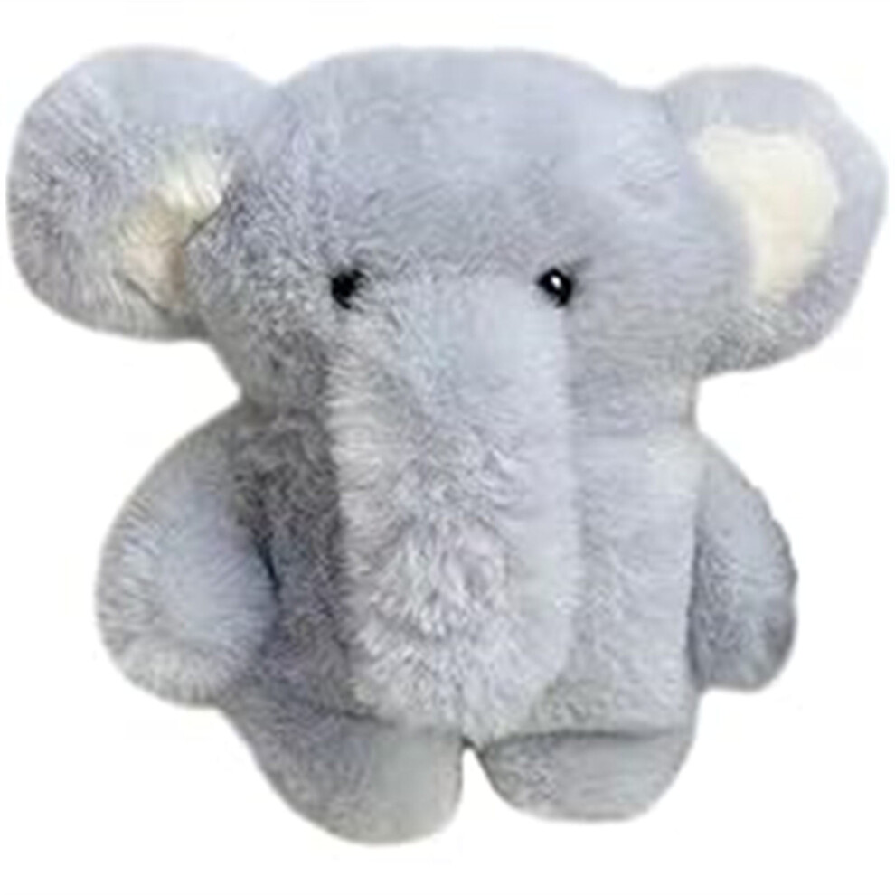 Plush Elephant Earphones Case With Keychain – Compatible With Airpods Pro Blue 9097180891109