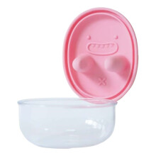Boîte à goûter Monchi anti-déversement – Fermeture hermétique, pour grignoter partout sans en mettre partout, compatible avec la boîte à