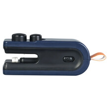 Mini 2-in-1 Magnetic Food Sealer, USB Rechargeable, Portable Handheld Snack Sealer for Bags, Compatible with Chips & Veggies, Navy Blue
