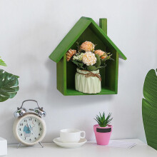 Little House Wall Shelf for Kids' Room, Montessori Toy