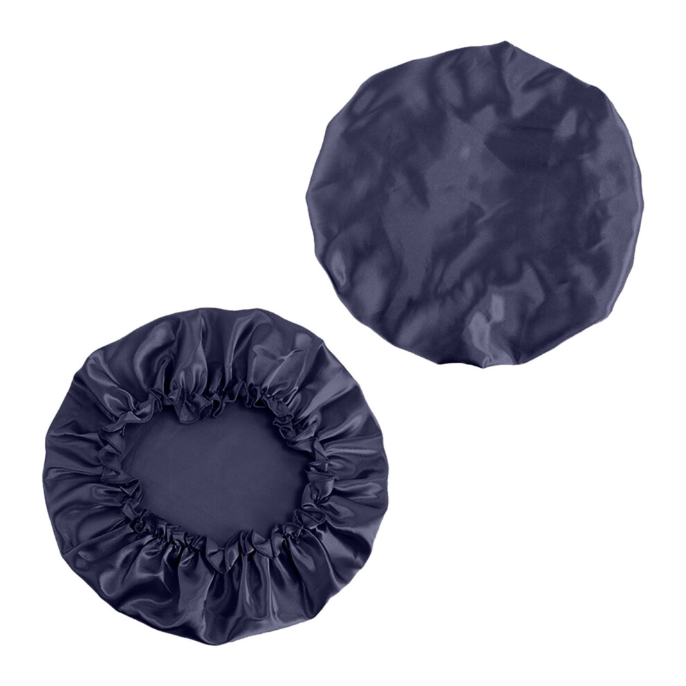 3Pcs Reusable Satin Hair Cap for Women â Luxury Sleep & Chemo Bonnet, Shower/Bath/Spa Accessory, compatible with all head sizes
