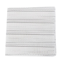 59.06 Inch Long White Cotton Stitch Fabric Square Embroidery Aida Cloth Classic Mesh Canvas Polyester Needlework Fabrics for DIY