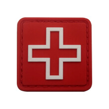 1 PCS PVC Red Cross Patch