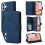 Θήκη πορτοφολιού iPhone16Plus – Τσάντα τηλεφώνου crossbody με θήκη καρτών, μαλακή 1
