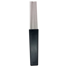 Guiro Scraper Metal Zebra Sound Latin Percussion 10.87" x