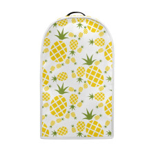 Funda para batidora de poliéster con estampado de cuadrícula de piña, resistente a las manchas y fácil de limpiar, para cocina y hogar.