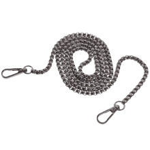 Black Metal Chain Strap for Bags, Replacement Purse Chain, 1 Piece
