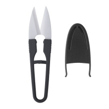 Ceramic Yarn Cutter with Cover Small Stitch Shear