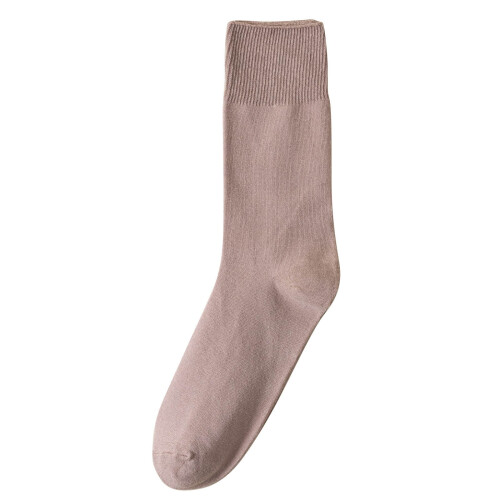 Rose Gold Compression Socks Cotton Blend Wide Calf One Size