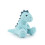 Dinossauro de pelúcia azul-celeste em veludo cotelê, 20 cm (7,9 polegadas), ideal para crianças. 1