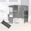 Aluminium Camping Windshield Foldable 24 x 8.5 cm 1