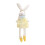 Easter Bunny Plush Decor Rabbit with Flower Basket 17.3 inch 1