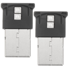 LED Interior Lighting Kit USB-Powered Black 2-Pack