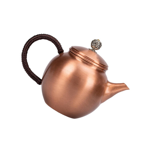 Copper Tea Kettle Multifunction Comfortable Handle Water Kettle Small Copper Pot