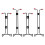 Fire Extinguisher Hook Wall Mount with Accessories 4 pcs 1