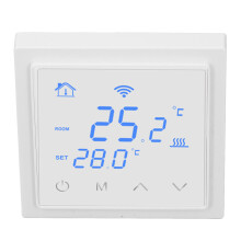 MH-1828AW Fußbodenthermostat 16A 86x90x13mm Weiß