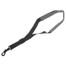 1Set Adjustable Grey Nylon Alto Saxophone Neck Strap for Music Practice