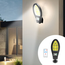 Wireless Solar Street Lights, Motion Sensor Outdoor Security Light, Solar Parking Light for Garden, Yard, Driveway Lighting Solutions