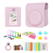 7-in-1 Camera Accessory Bundle Kit for Mini 12 with Camera Bag/Selfie Lens/Photo Album/Frames/Stickers/Filters