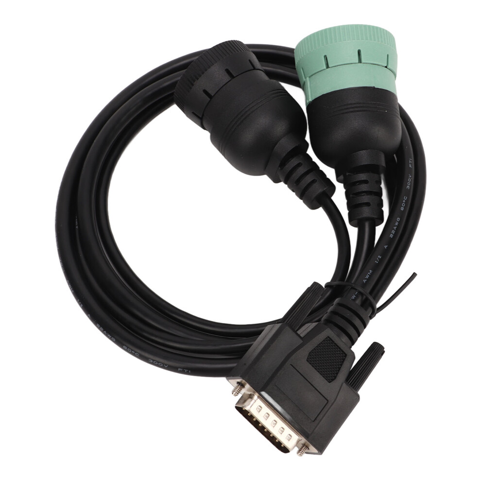 Db15 To 6P J1708 9P J1939 Diagnostic Adapter Cable For Truck, High Flexibility 7631387637539