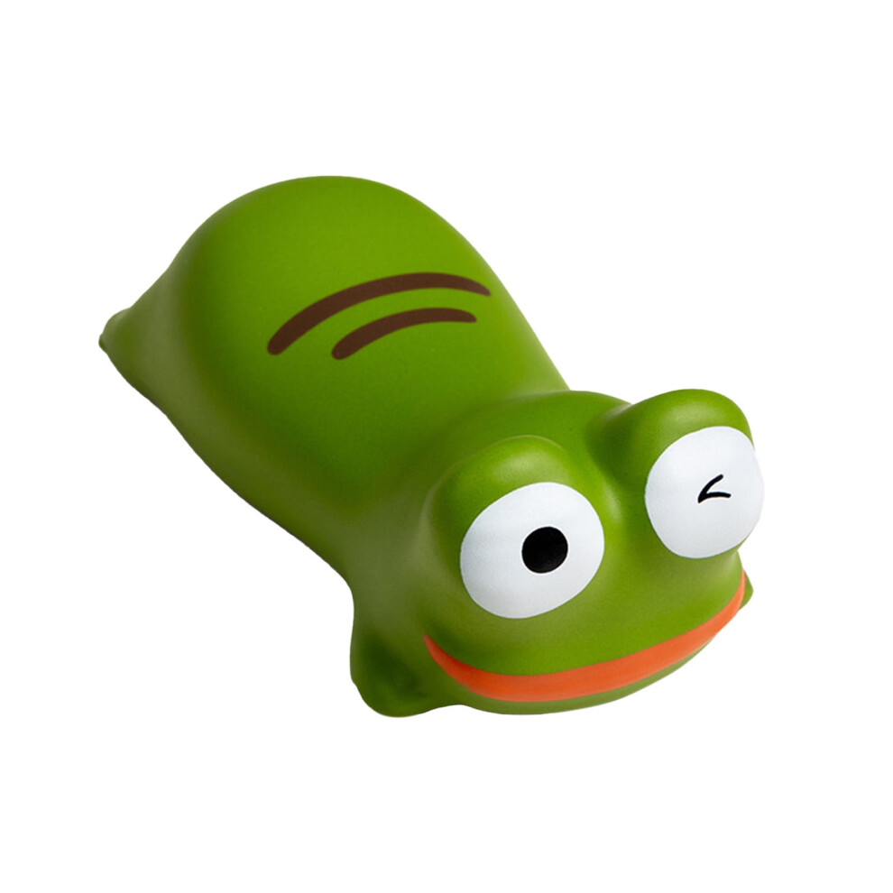 Cute Frog Mouse Wrist Rest, Ergonomic Mini Palm Support For Desk Â 4.92X2.36", 0.08Lb Green 9132278085838