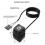LED Light Computer Desktop  PC Motherboard External Start Power Button Extension Cable for Home Office 5M Black 9