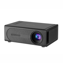Mini Projector Portable Led Home Theater Support 1080P Hd Hdmi Usb Audio Input Wired Phone Screen Playback Entertainment Device Black Black