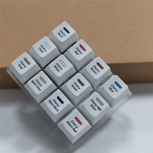 12-Key Mechanical Keyboard Tester Sampler Testing Tool with Keycap Puller for MX