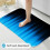 4 Piece Striped Gradient Waterproof Polyester Bathroom Set, Gradient Gothic Abstract Bathroom Decor Set Accessories 5
