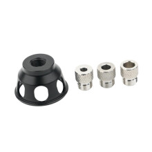 Vertical Drill Guide Doweling Jig Kit Punch Tool for Worker Furniture Making 3 Drill Sleeves